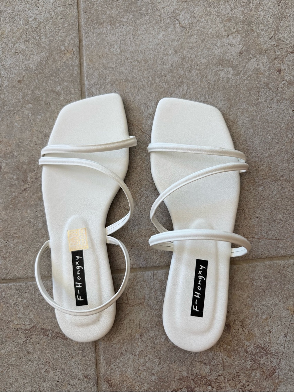 White Sandals